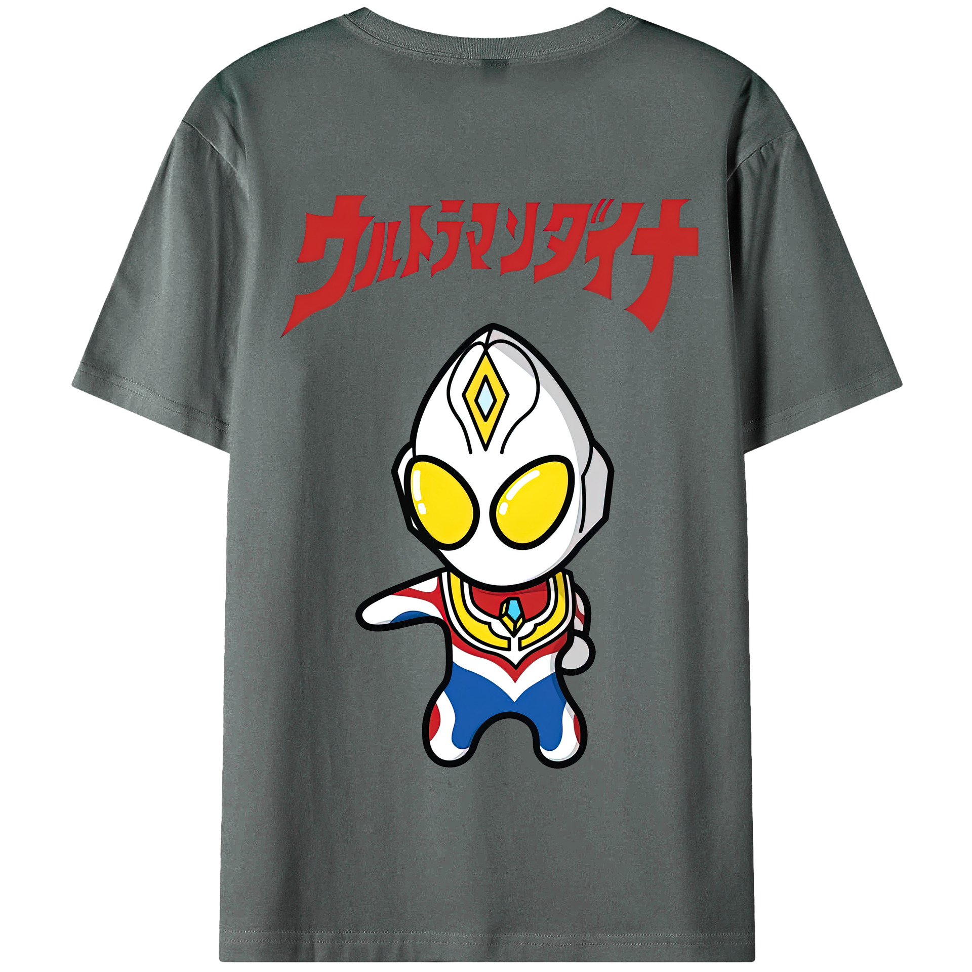 （画像用） ウルトラマン Ultraman 綿100％半袖Tシャツ（背面プリント）